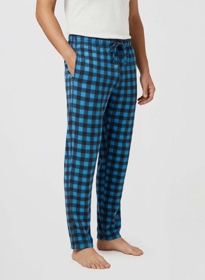 REALESSENTIALS 3 Pack: Mens Pajama Pants Lounge Fleece Buffalo Plaid Men PJ Bottoms Sleep Pockets Christmas Microfleece Men Pajamas Pjs Sleeping Sleepwear Night Knit Fluffy Winter Warm Sleeping Fuzzy SET 7-XL - Image 5