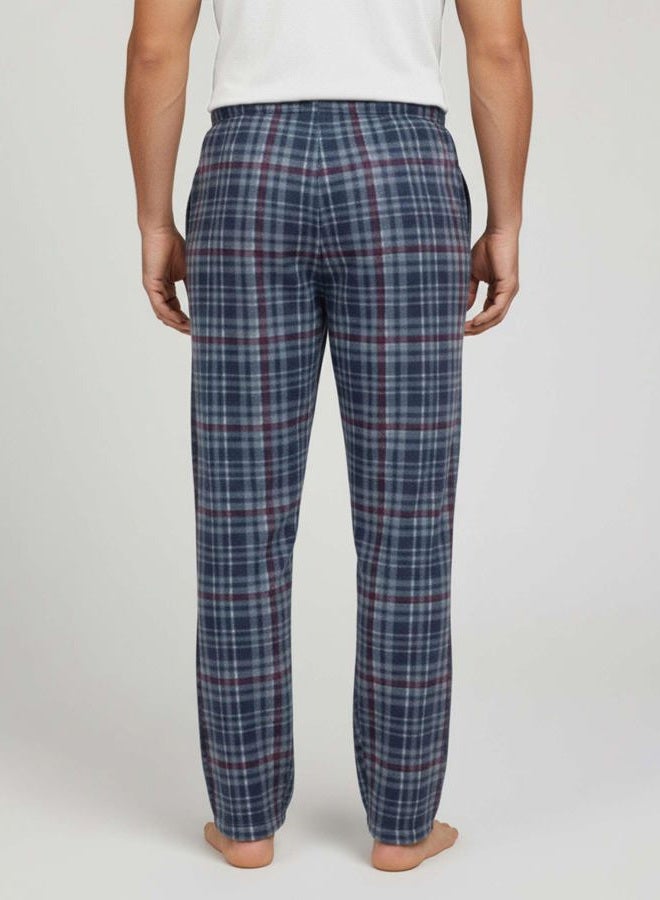 REALESSENTIALS 3 Pack: Mens Pajama Pants Lounge Fleece Buffalo Plaid Men PJ Bottoms Sleep Pockets Christmas Microfleece Men Pajamas Pjs Sleeping Sleepwear Night Knit Fluffy Winter Warm Sleeping Fuzzy SET 7-XL - Image 4