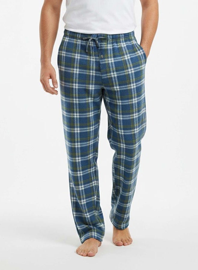 REALESSENTIALS 3 Pack: Mens Pajama Pants Lounge Fleece Buffalo Plaid Men PJ Bottoms Sleep Pockets Christmas Microfleece Men Pajamas Pjs Sleeping Sleepwear Night Knit Fluffy Winter Warm Sleeping Fuzzy SET 7-XL - Image 2