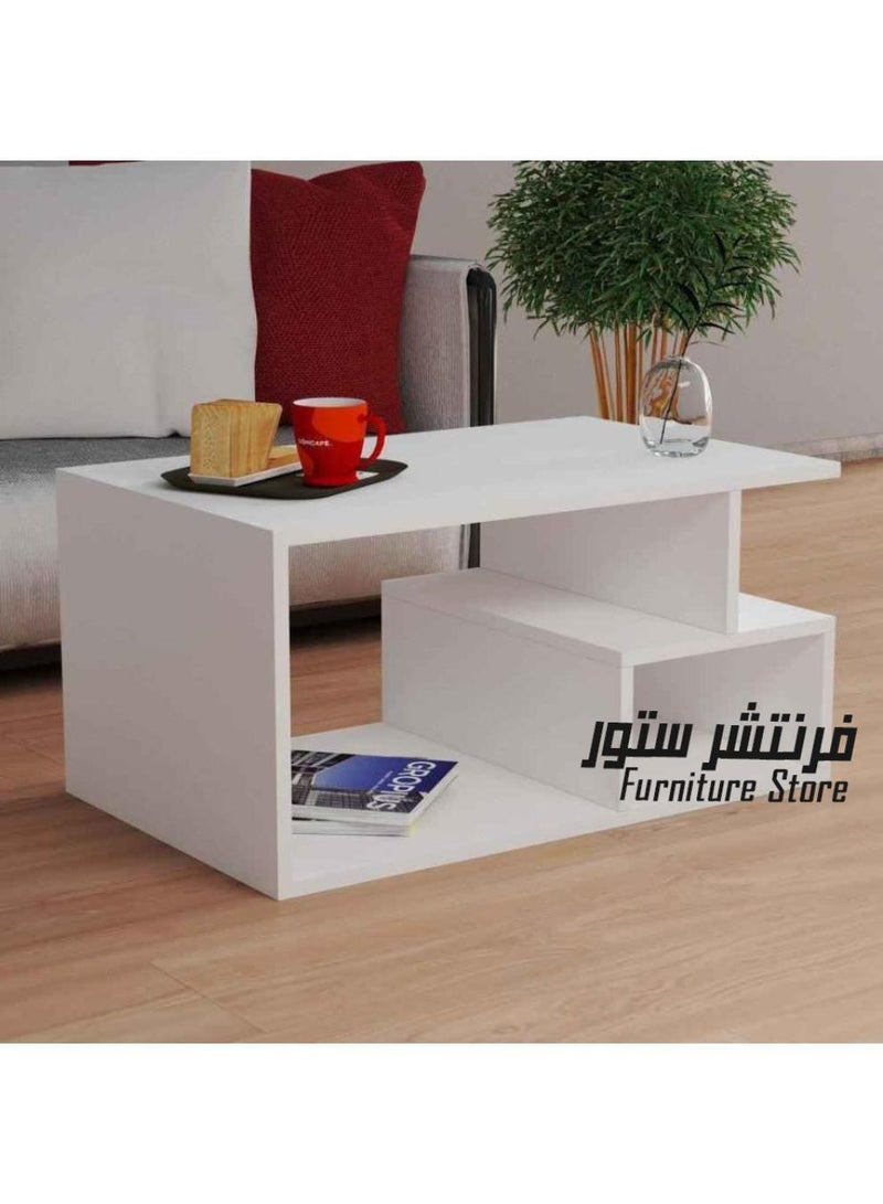 فرنتشر ستور ترابيزة قهوة - ارتفاع 40 سم - عرض 80 سم - عمق 40 سم ، من فرنتشر ستور. - Image 2