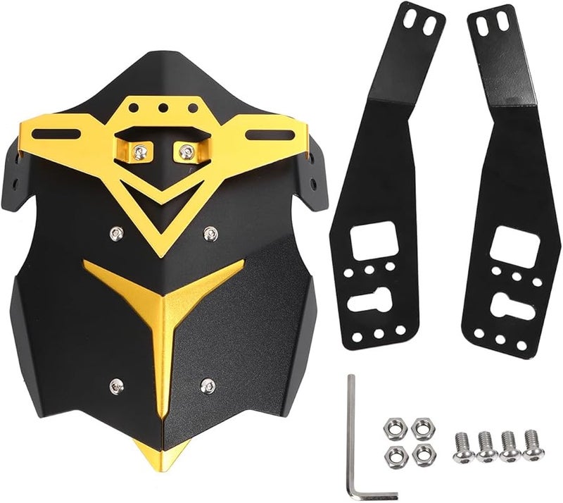 Gold Aluminum Alloy Motorcycle Rear Mudguard CNC Motor Accessory For Off Road Dirt Bikes - Image 1