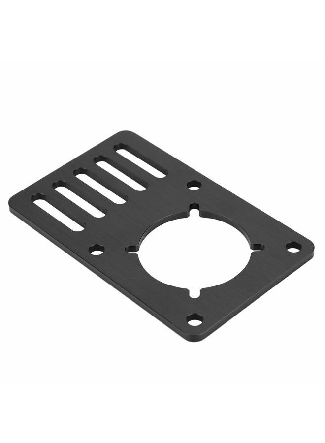 Wendry 3D Printer Mounting Plate, NEMA23 Stepper Motor CNC Mounting Plate, Motor Fixed 3D Printer Accessories, High Temperature Resistance and Anti-Friction - Image 1