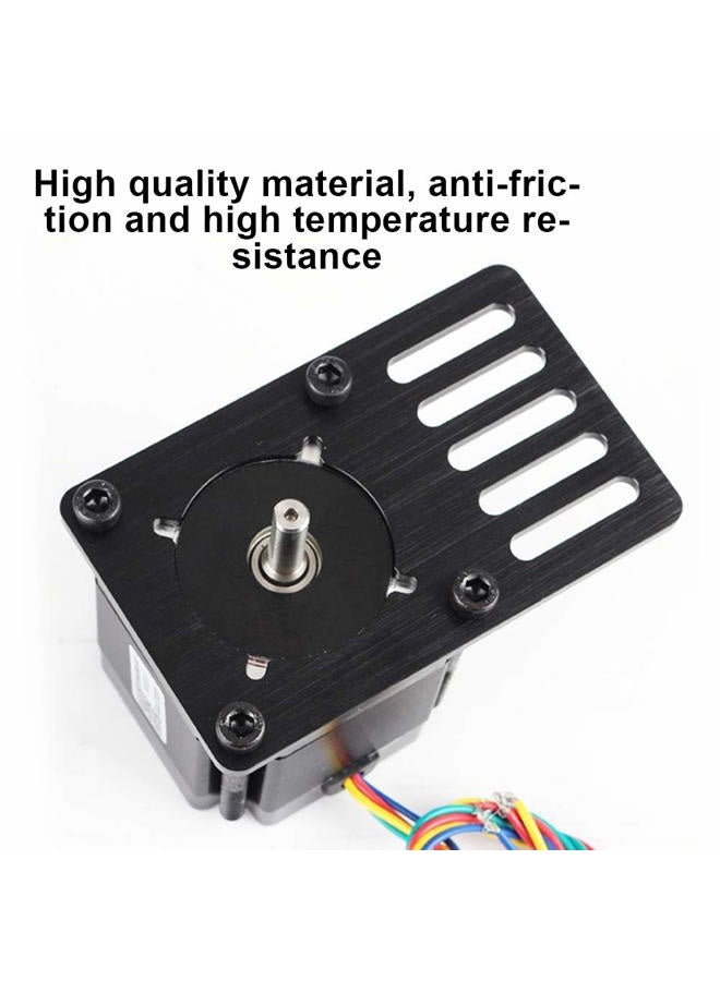 Wendry 3D Printer Mounting Plate, NEMA23 Stepper Motor CNC Mounting Plate, Motor Fixed 3D Printer Accessories, High Temperature Resistance and Anti-Friction - Image 3