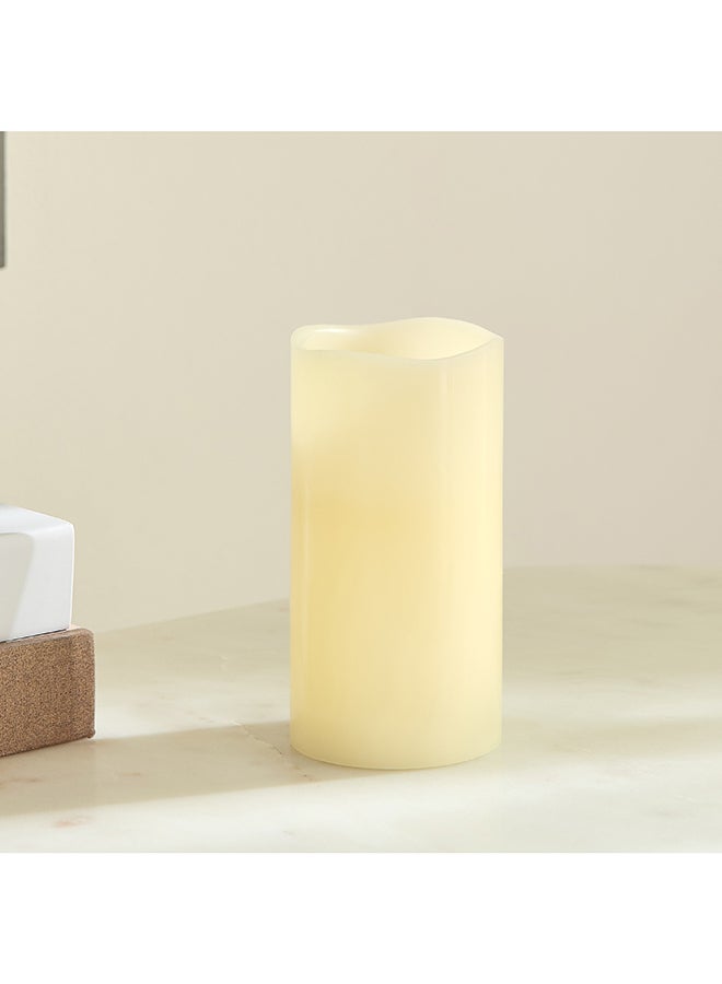 Home Box Luna LED Flameless Wax Candle with Flickering - 7.5x15 cm - Image 2