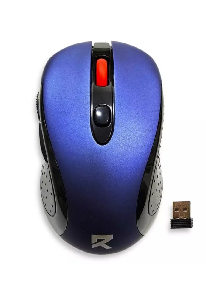 ريدراجون - Redragon BM-2638 ماوس لاسلكي – 2400 نقطة في البوصة (أزرق) - Image 1