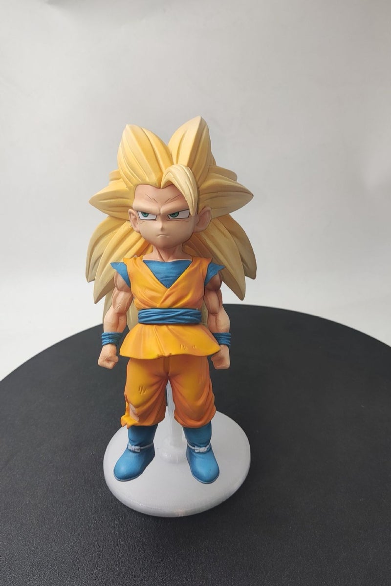 general Dragon Ball Saiyan Goku Figure Ornament Goku Standing Anime Figure Model beautifully restores the character image - Image 2