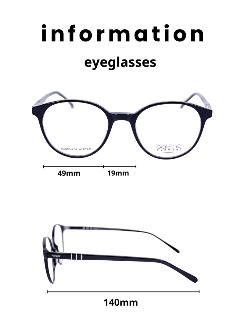 بالينو نظاره بإطار دائري بعدسات عالية الجودة - أنيقة ومتينة للنظر - Image 2