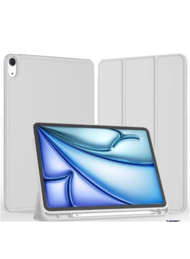 RYN iPad Air 13 Inch M2 2024 Smart Case with Pencil Holder, Auto Wake/Sleep, Touch ID Compatible - Image 1