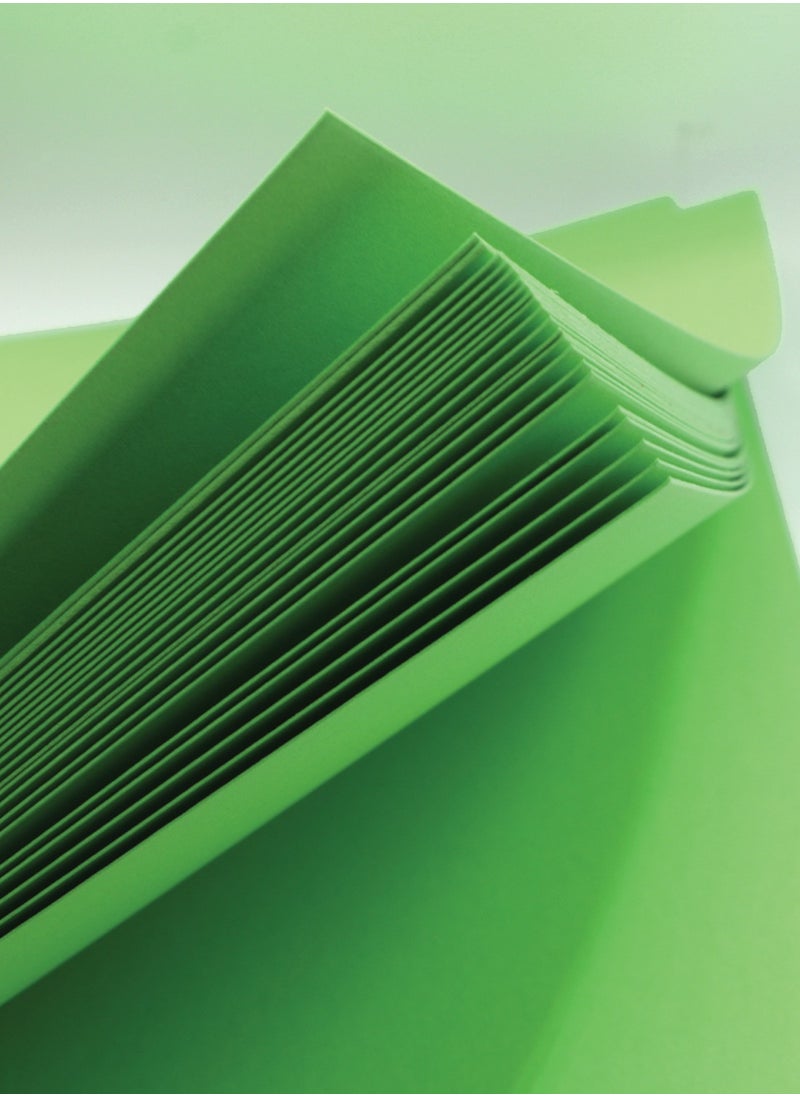 firstnock Color Card Light Green, A5 - 20 Sheets - 250GSM Thick Colored Card Stock - Premium Craft Paper for DIY, Invitations, Arts & Crafts and Printing  - Image 5