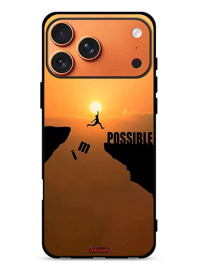 Tolwak Apple iPhone 17 Pro Max Protective Case Cover I Am Possible - Image 1