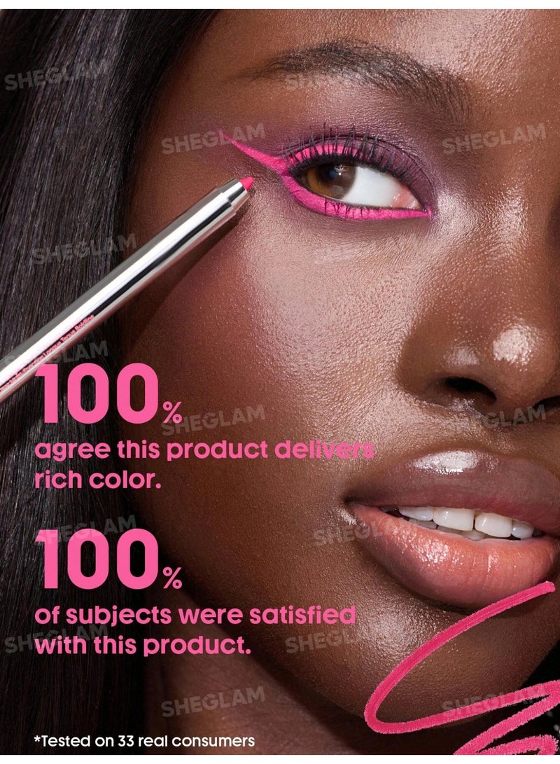 شيجلام Boldline Longwear Multi-Function Gel Liner- Hot Pink Kohl Kajal Hot Pink - Image 3