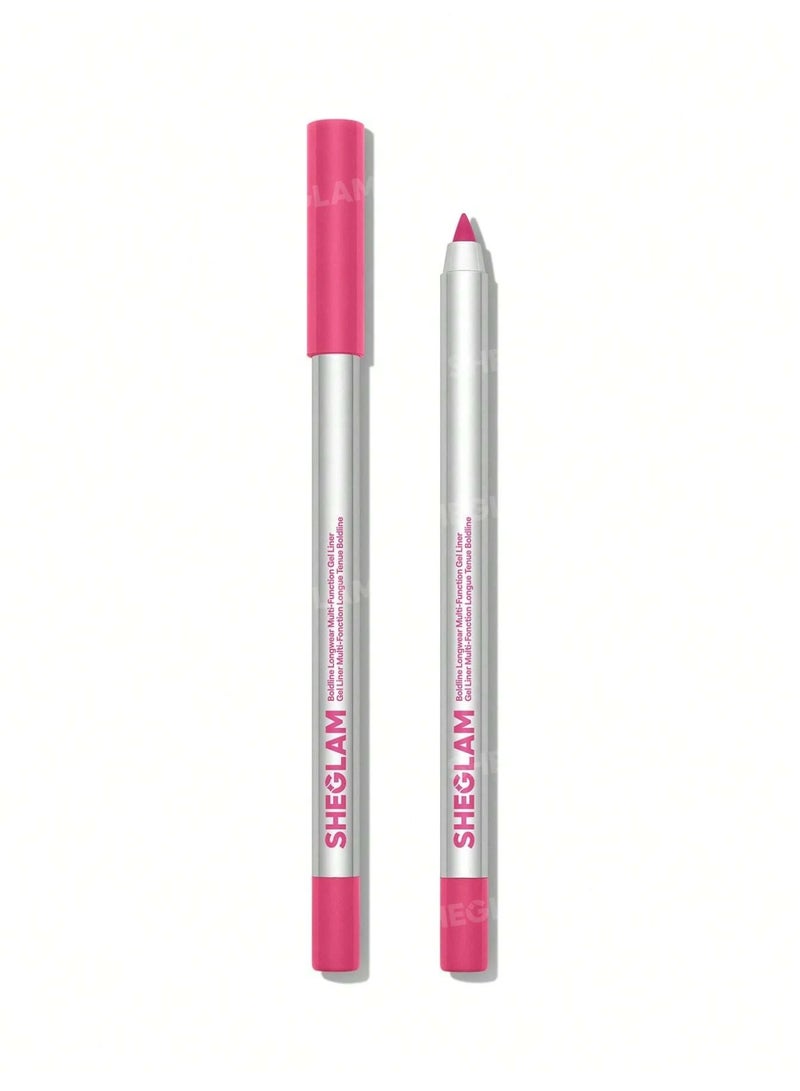 شيجلام Boldline Longwear Multi-Function Gel Liner- Hot Pink Kohl Kajal Hot Pink - Image 1
