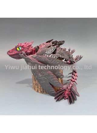 3D Printing Feather Dragon Archaeopteryx Wing Dragon Wings Movable Mouth Toy Joint Simulation Model Explosion-Color:Black Red-Specifications:35cm - pzsku/Z60965D2A49F9DD0CDFAFZ/45/1745598942/35006183-c70c-44dc-9598-0cae1a22b8b0