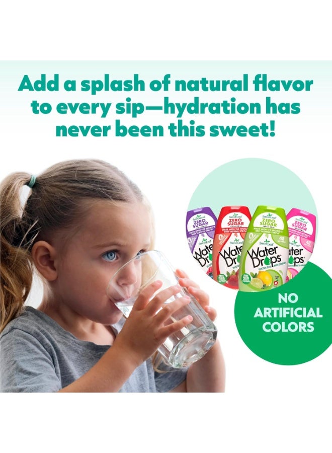 سويت ليف قطرات بنكهة الخوخ والمانجو للماء، 1.62 أونصة سائلة - Image 3