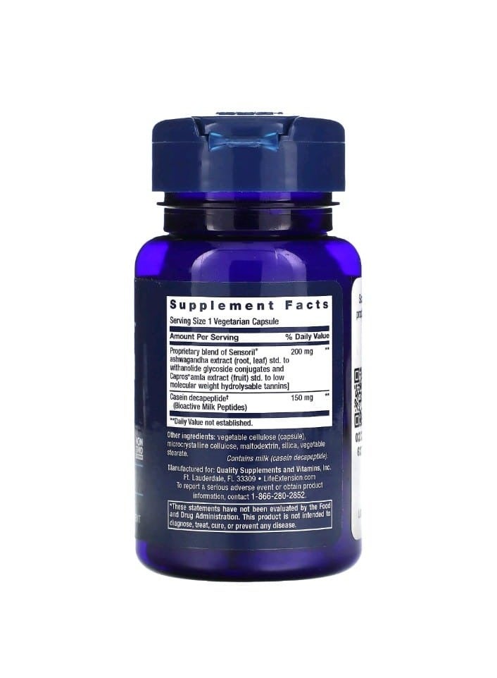 Life Extension Enhanced Sleep without Melatonin 30 Vegetarian Capsules - Image 2