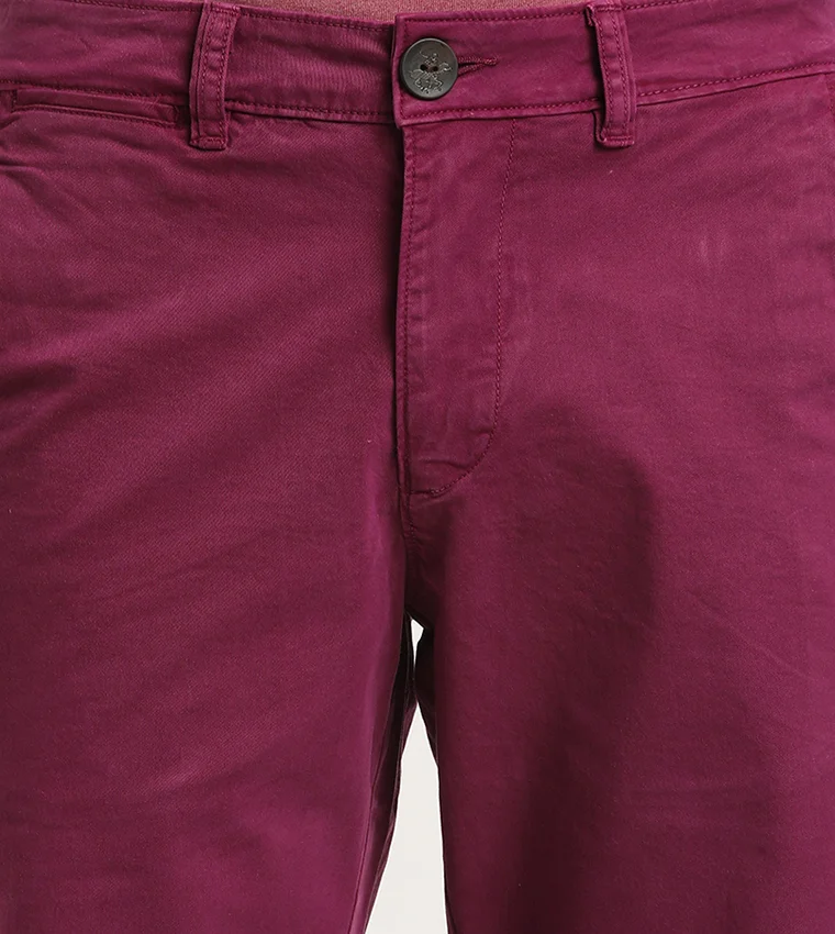 بيفرلي هيلز بولو كلوب شورت بأزرار صلبة