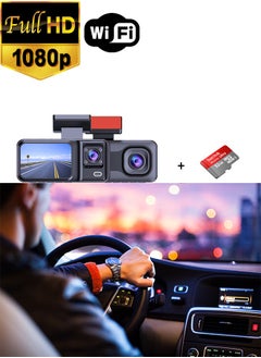 FPC Car DVR Wide Angle 1080P Recording HD Night Vision Driving Recorder Loop Recording APP Control  - Image 2