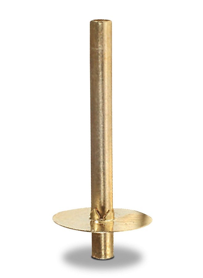 Ner Mitzvah Metal Wick Holder Set 9 Small Holders And 50 Wax Coated Cotton Wicks Sits In Full Oil Cup For Optimal Safety And Burn Time Tzinores By Ner Mitzvah  - Image 3
