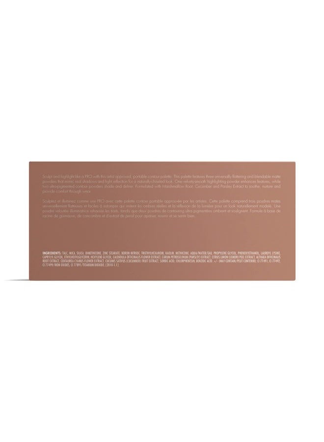 Lorac Petite PRO Contour Palette | Contour Powder Makeup| Highlighter Makeup | Mirror Compact - Image 3