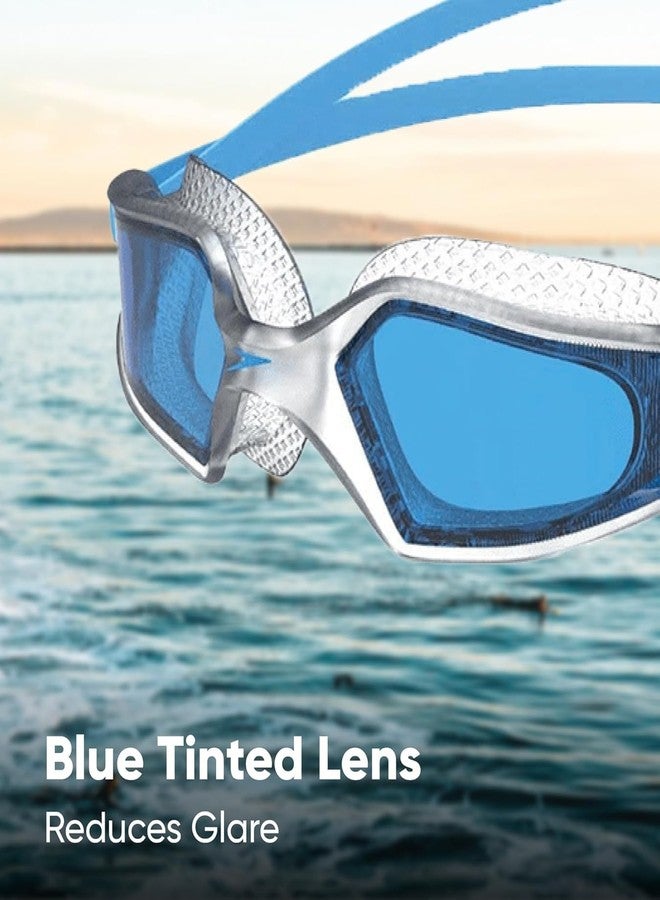 SELOME Swimming Goggles for Men & Women | Anti-Fog UV Protection Swim Goggles with Adjustable Strap | Leak-Proof, Airtight Goggles for Adults - Comfortable Fit for Indoor & Outdoor Swimming - Image 3