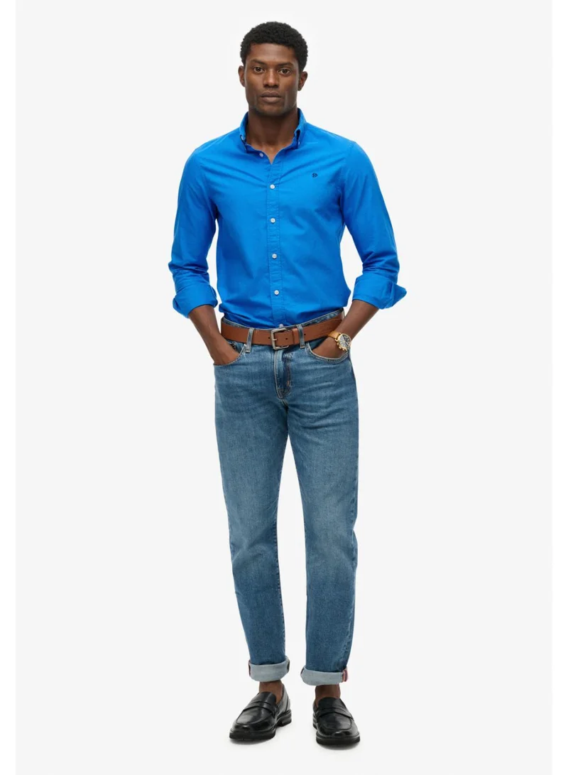 سوبر دراي Classic Oxford Long Sleeve Shirt