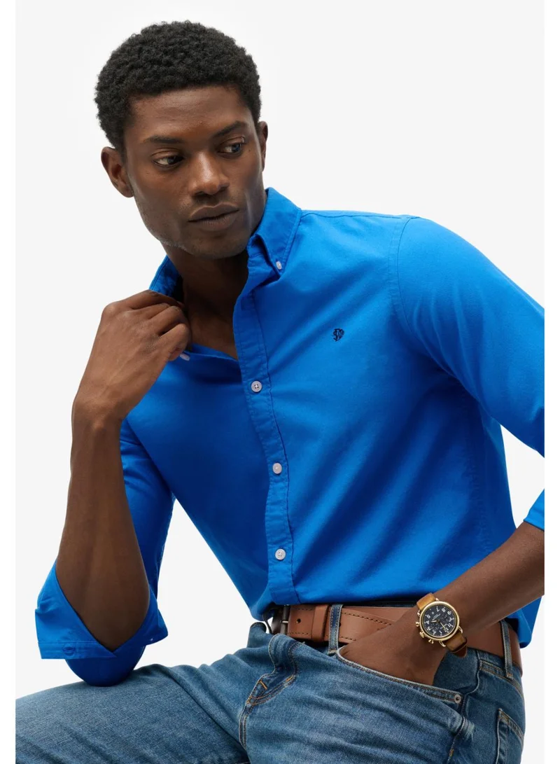 سوبر دراي Classic Oxford Long Sleeve Shirt
