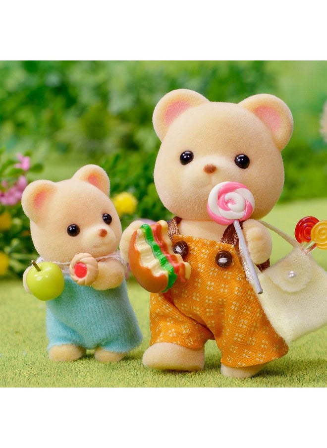 Calico Critters - Calico Critters Cuddle Bear Family, Dolls, Dollhouse Figures, Collectible Toys 4 Count - Image 1