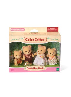 Calico Critters Calico Critters Cuddle Bear Family, Dolls, Dollhouse Figures, Collectible Toys 4 Count  - Image 5