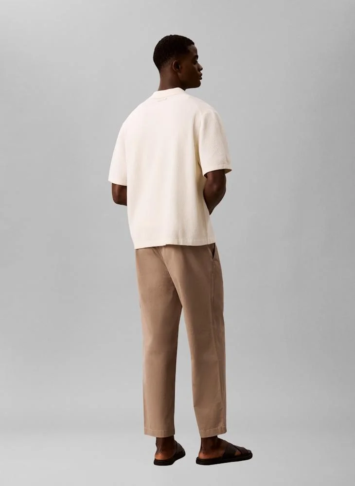 Calvin Klein Jeans 90s Loose Cropped Chino Trousers