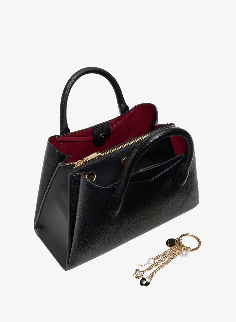 ALDO  CARIMMA Textured Satchel Bag for Women | Best Price UAE