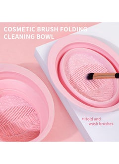MAANGE MAANGE 37 Pcs Makeup Brush Set Premium Synthetic Make Up Brushes Foundation Eye Shadow Powder Concealers Brushes Set for Beginners Professional Makeup Tool Set (Pink)  - Image 5