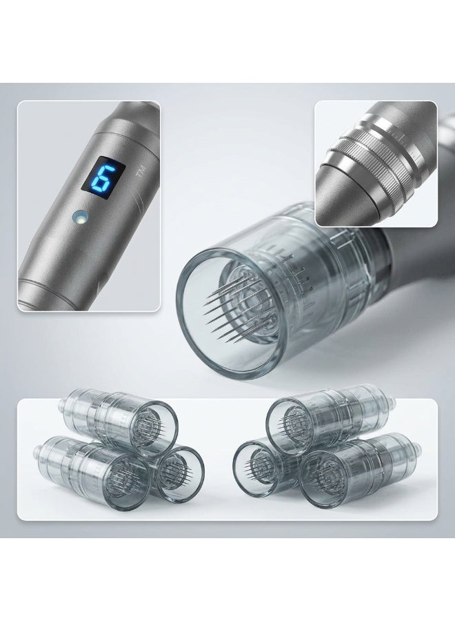 Dr.pen Dr. Pen Ultima M8 Professional Microneedling Pen – Wireless Electric Microneedling Device, Best Face and Body Skincare Kit, Includes 20 x 16-Pin Cartridges - Image 5