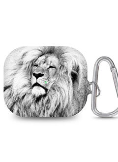 StylePods Case for Airpods 3rd Gen Case With Anti-Lost Keychain - Wise Lion