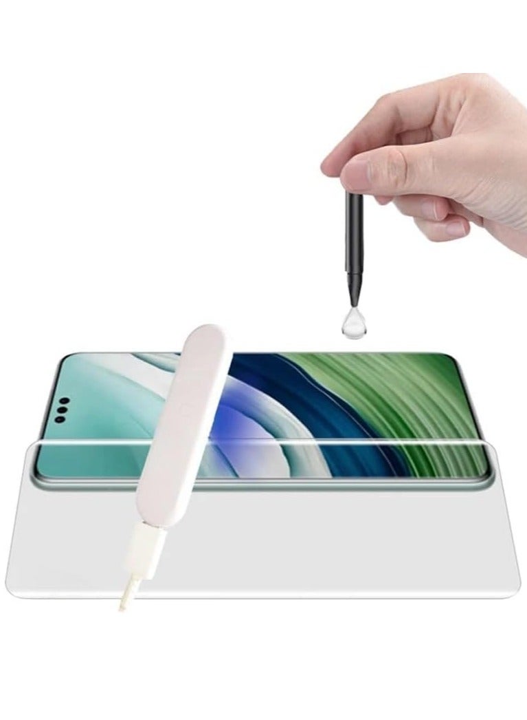 MIGOFAST Screen Protector for Mate 60 Pro UV Tempered Glass, Film HD Screen Saver, 9H Hardness, Bubble-free Screen Replacement Protector Film - Image 5