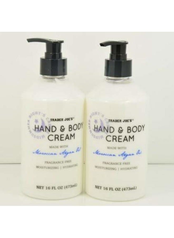 TJ Trader Joe's Hand & Body Cream Made With Moraccan Argan Oil - Image 1