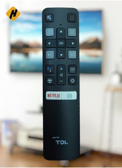 HuHa Remote Control For Tcl Smart Lcd Led Tv Black 