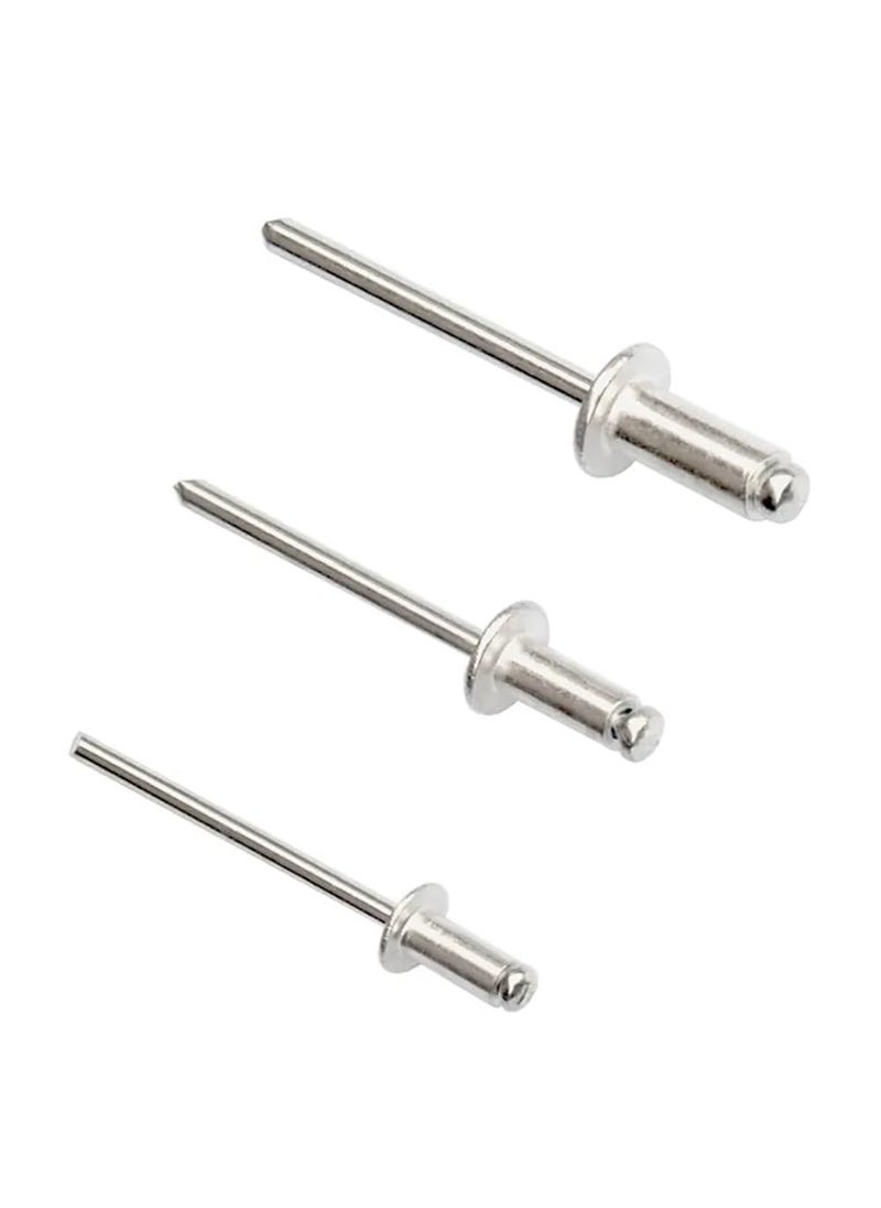 rt sense RT SENSE 5mm X 20mm Steel Aluminium 316 X 34 inch Blind Rivets POP Rivets for Riveting GunRiveter machine Pack of 100 Pcs  - Image 5