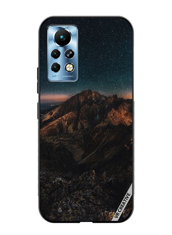 VR CREATIVE غطاء حماية لهاتف إنفينكس نوت 11 برو بتصميم نجمي متعدد الألوان - Image 1