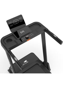 Sky Land Premium Foldable Treadmill with Auto Incline, Bluetooth & Multi-App Support | Powerful 3.0 HP Motor | 18km/h Speed | LCD Display, Heart Rate Monitor, 15 Incline Levels | Home & Gym Use – EM-1299  - Image 2