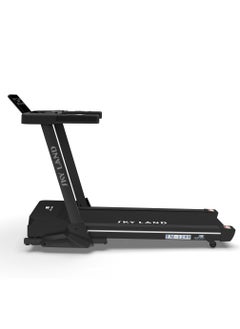Sky Land Premium Foldable Treadmill with Auto Incline, Bluetooth & Multi-App Support | Powerful 3.0 HP Motor | 18km/h Speed | LCD Display, Heart Rate Monitor, 15 Incline Levels | Home & Gym Use – EM-1299  - Image 3