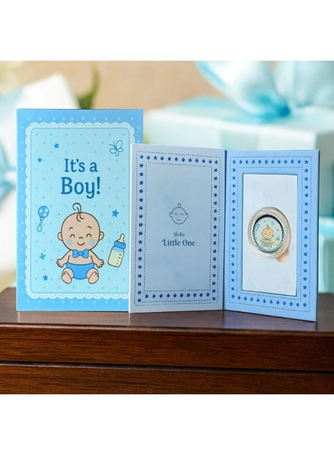 خشبو جويلز عملة شاجون بليسنجز 1 غرام، إنها صبي - Image 2