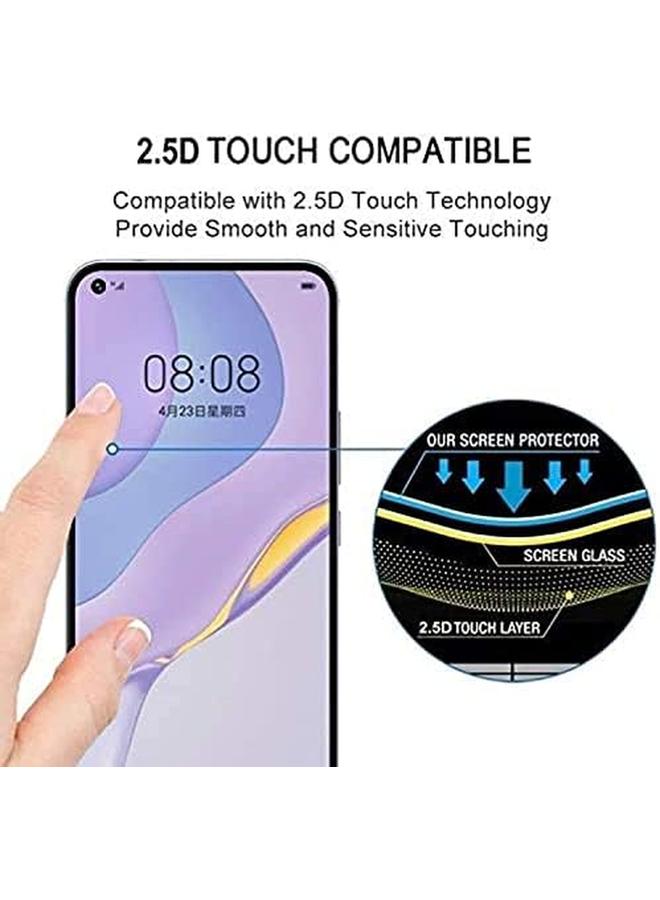 Tempered Glass Screen Protector For Huawei Nova 7 5G Tempered Glass Screen Protectors 9H Hardness High Transparency High Definition Edges - Image 4