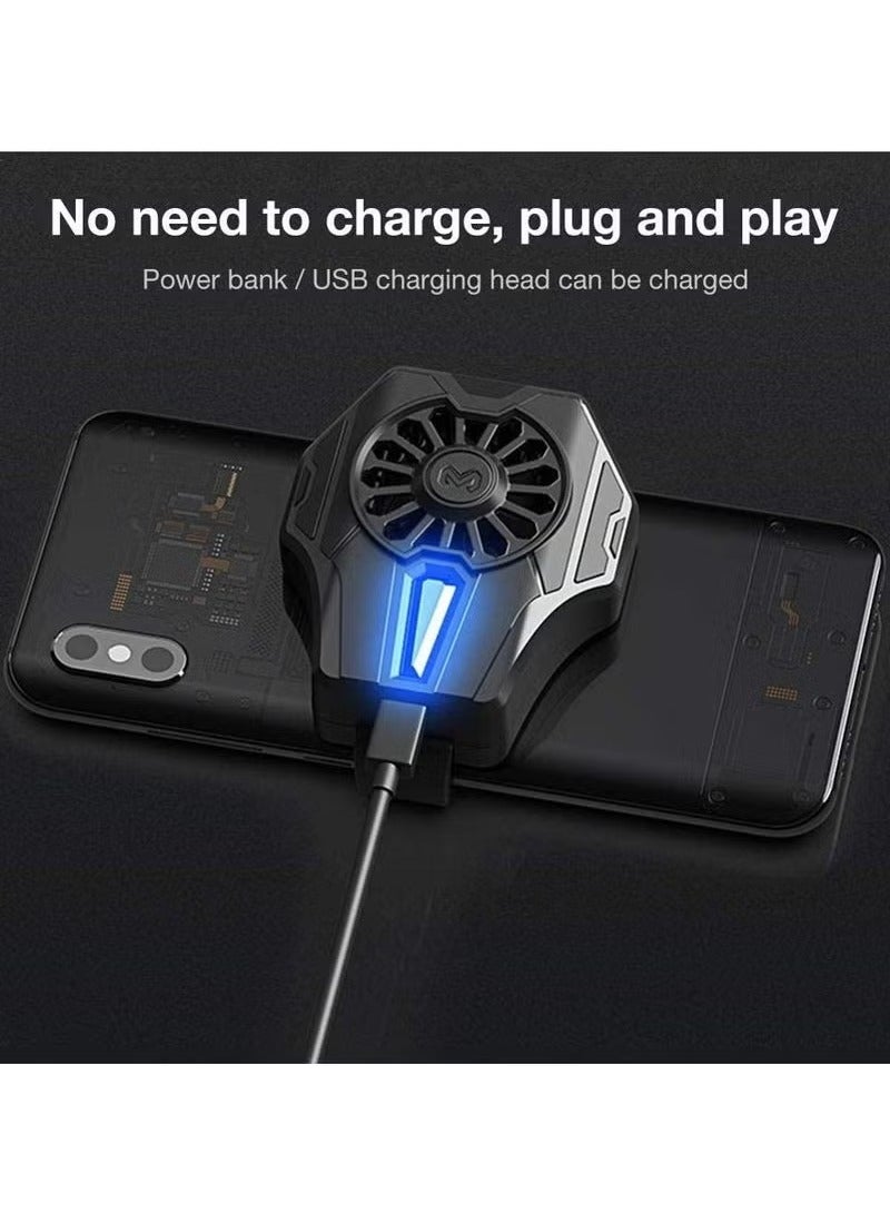 Memo MEMO DL01 Multi-functional Cooling Fan Smartphone Radiator – Mobile Game Controller with Cooling Pad, Ideal for PUBG, Enhanced Performance & Comfort for Gaming  - Image 5