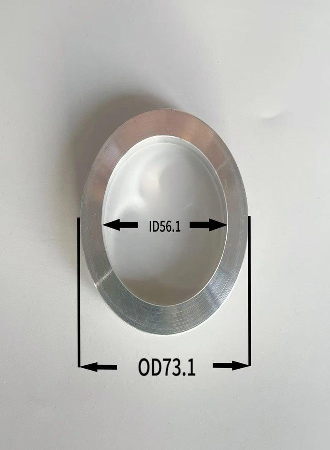 NBOHUIDI 4pcs Wheel Hub Centric Rings 73.1 to 56.1 - OD=73.1mm ID=56.1mm - Aluminium Alloy Wheel Hubrings 56.1 to 73.1 - Image 2