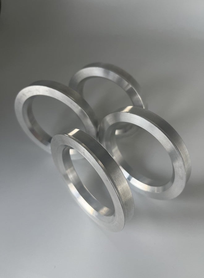 NBOHUIDI 4pcs Wheel Hub Centric Rings 73.1 to 56.1 - OD=73.1mm ID=56.1mm - Aluminium Alloy Wheel Hubrings 56.1 to 73.1 - Image 5