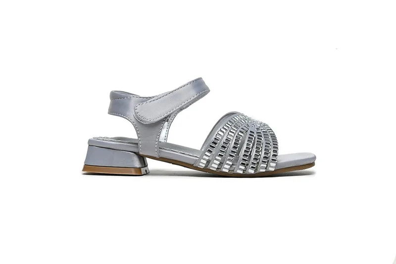 Cuple Girls embellished multi strap sandals