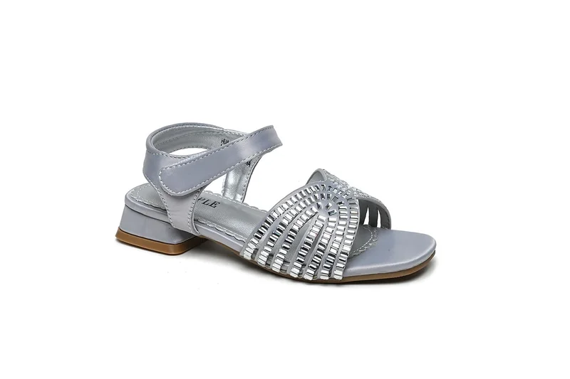 Cuple Girls embellished multi strap sandals