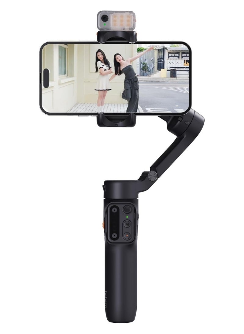 hohem - Hohem iSteady V3 Foldable Gimbal Stabilizer With AI Tracker & Remote - Image 1