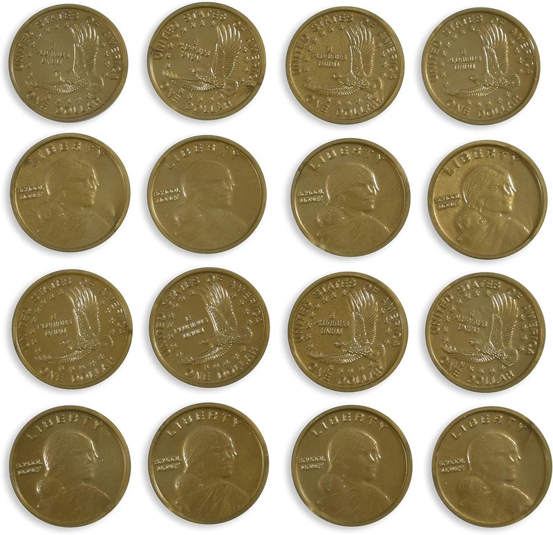ليرنينج أدفانتدج Play Dollars - Set of 50 Plastic Coins - Designed and Sized Like Real US Currency - Teach Money Math With This Pretend Play Resource - Image 2