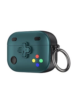 For AirPods Pro2 Bluetooth Headset Case Cartoon Game Airpods 3 Headset Case-Color:Green-Model:Airpods Pro2 Generation